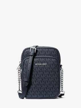 Michael Kors Jet Set Travel Medium Logo Crossbody Bag